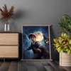 Malowanie Po Numerach Zestaw Harry Potter i księżyc 40x50